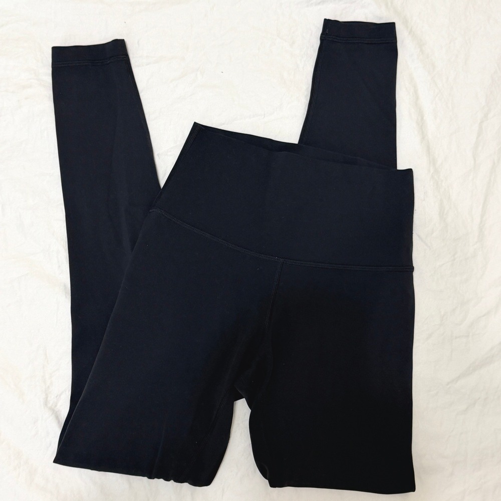 Lululemon‎ Align Pant 28" Black Yoga Leggings LW5CTES Size 4- FLAWED